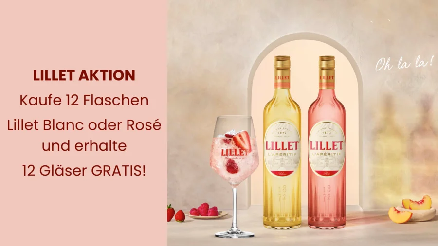 LILLET-Sommeraktion bei ESG Getränke