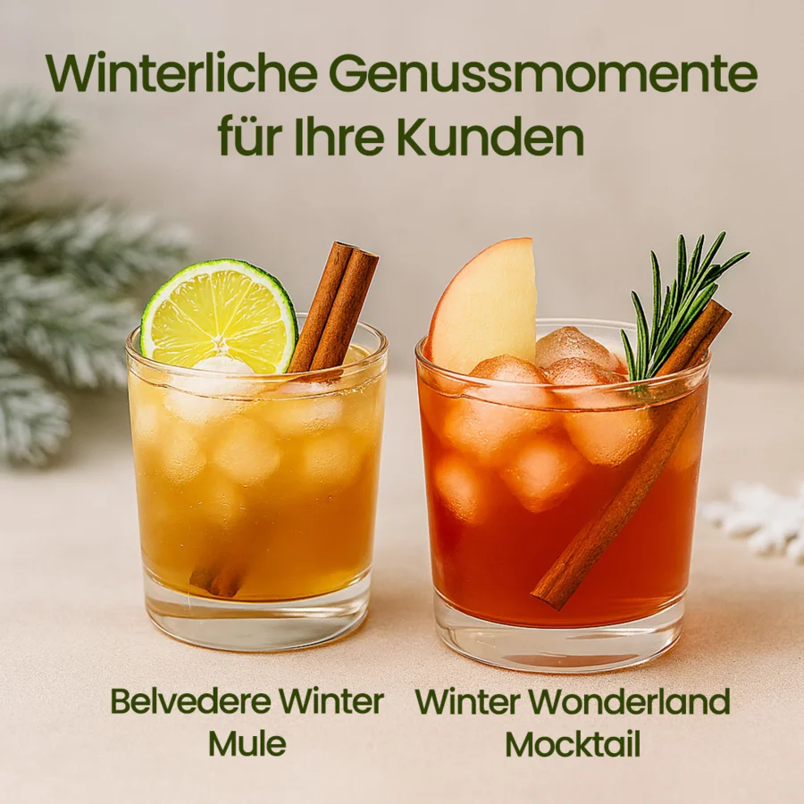 Winterliche Cocktail-Tipps von ESG Getränke